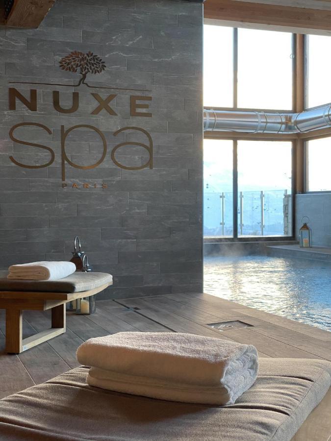 Ours Blanc Hotel & Spa Saint-Martin-de-Belleville Ngoại thất bức ảnh